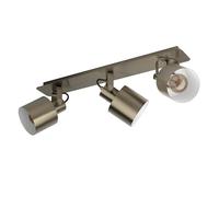 Eglo Southery iluminador de techo, lámpara de 3 luces con foco orientable