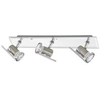 Eglo Tamara Lámpara, GU10, 105 watts, Gris Mate y Cromo