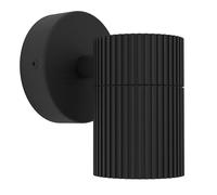 Eglo Tomelloso Lámpara de pared de exterior, iluminación exterior de la casa, lámpara de pared exterior con luz hacia abajo, aluminio negro, casquillo GU10, IP44