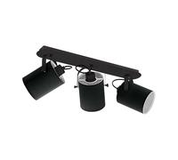 Eglo VILLABATE Lámpara de techo con focos, Negro