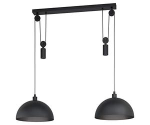 Eglo WINKWORTH 1 lámpara colgante, Negro