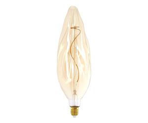 Eglo XXL Bombilla LED E27 regulable, diseño en espiral, retro