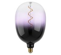 Eglo XXL Bombilla LED E27 regulable, diseño en espiral, retro, tamaño grande, color lila, 4 W, 85 lúmenes, blanco cálido, 2000 K, 29,5 cm de largo
