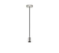 Eglo YORTH iluminación de suspensión Montaje flexible Níquel E27, Iluminación de suspensión, Montaje flexible, Níquel, Níquel, Acero, IP20, II