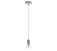 EGLO YORTH-P lámpara Colgante, 60 W, Pastell Grau
