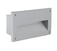 Eglo ZIMBA Luz empotrable, Plata/Blanco, 22,7 x 12,7 x 13 cm