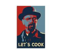 EGLOBICH Póster decorativo de la serie de televisión "Let's Cook with Heisenber" (30 x 45 cm), sin marco, Let's Cook with Heisenber