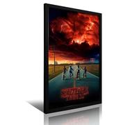 EGLOBICH Stranger Things S1 Boys - Póster decorativo para pared, 40 x 60 cm, color negro y Stranger Things S1 Boys