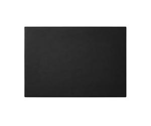 Eglooh - Mercurio - Protector Mesa Escritorio de Oficina en Cuero Negro cm 50x35 - Alfombrilla Raton xxl con Costuras Hechas a mano y Fondo Antideslizante - Made in Italy