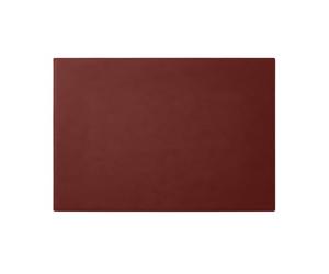 Eglooh - Mercurio - Protector Mesa Escritorio de Oficina en Cuero Rojo Burdeos cm 65x45 - Alfombrilla Raton xxl con Costuras Hechas a mano y Fondo Antideslizante - Made in Italy