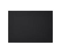 Eglooh - Palladio - Protector Mesa Escritorio de Oficina en Cuero Real Negro cm 70x50 - Alfombrilla Raton xxl con Costuras Hechas a mano y Fondo Antideslizante - Made in Italy