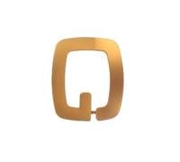 EGLUCK 1 Uds. Zapatos brillantes en forma de G Clip hebilla de zapato dorado zapatos planos de tacón alto decoración zapatos adornos hebilla de encanto