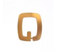 EGLUCK 1 Uds. Zapatos brillantes en forma de G Clip hebilla de zapato dorado zapatos planos de tacón alto decoración zapatos adornos hebilla de encanto