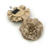 EGLUCK 2 uds. De diamantes de imitación para zapatos, hebilla de tela, Clips artísticos para zapatos, decoración versátil para zapatos de novia para mujer, tacón alto de boda