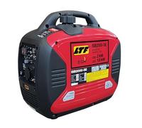 EGM by LTF Generador de corriente Inverter portátil a gasolina 1,6 kW, ultra silencioso con USB, monofásico, arranque por correa, modelo EGM ISB2000-SE