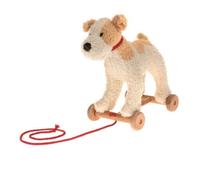 Egmont Toys Juego de Arrastre de Madera y Peluche de Perro Eliot, niñas a Partir de 12 Meses, Multicolor (591022)