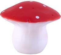 Egmont Toys Lámpara de mesa/noche LED con forma de seta roja 20 cm