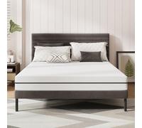EGO HOME Colchón de Espuma de 18 cm de Altura, 160 x 190 cm, Espuma viscoelástica, Color Blanco, 160 x 190 x 18 cm