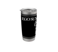 Ego Sum Qui Sum Yo soy el que soy Vaso térmico de acero inoxidable de doble pared