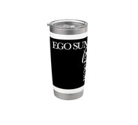 Ego Sum Qui Sum Yo soy el que soy Vaso térmico de acero inoxidable de doble pared