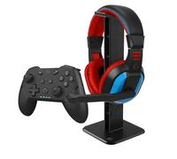EgoGear - Pack esencial SBP30 - Auriculares - Mando - Soporte para Nintendo Switch, Switch OLED, PS3 y PC