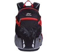 EGOGO 20L impermeable Mochila de Senderismo/Morral que acampa/Mochila viaje/Mochila Bicicleta/Mochila con la cubierta impermeable al aire libre Escalada Mochila para la escuela S2321 (Negro)