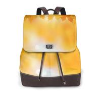 EgoMed Hojas de otoño,Mochila para mujer, impermeable, ligera, de piel sintética, moderna, para viajes.
