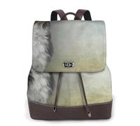 EgoMed Mi perro de montaña bernés de todos los días,Mochila para mujer, impermeable, ligera, de piel sintética, moderna, para viajes.