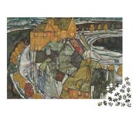 Egon Schiele Imposible Puzzle Pinturaarte, Rompecabezas Museo para Adultos Y Adolescente, Obra De Arte De Puzzles Juego De, Rompecabezas Arte De Madera 1000 Piezas