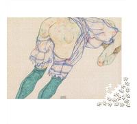 Egon Schiele Puzzle Pinturaarte De 1000 Piezas, Rompecabezas Cuadros Famosos del Mundo De Madera Regalo, para Adolescente Y Adultos, DIY Rompecabezas Imposible Museo, Decoración del Hogar