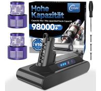 EGR Bateria para Dyson V10 Absolute/Animal/Motorhead / SV12 Aspiradoras con Recambios