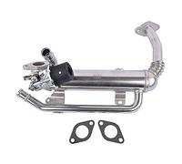 EGR Recirculación de gases de escape del enfriador # 03G131512AD 03G131512G Compatible con A3 8P Octavia Superb Golf Polo BMM BXJ BLS