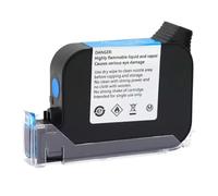 EGRMZ 25. Cartucho de Tinta Universal de 4 mm Cartucho Compatible con solvente Eco Cartucho Compatible de 600 fpi Cartucho de Tinta Invisible(Blue)