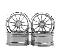 EGRMZ 4 Piezas 3 9 mm Offset 1/10 Llantas de Ruedas de plástico a Escala Tuerca de 12 mm Drift On Road Touring RC Car Compatible con Modelos de automóviles RC 1 10 Scale Models(4PCS 9MM Offset)