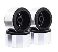 EGRMZ 4pcs G53 VP Aluminio 2 2 Libras de Rueda de Beadlock Compatibles con 1 10 Modelos RC Rock Crawler como RR10 Wraith y TRX6 Piezas de actualización