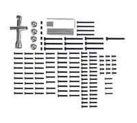 EGRMZ Caja de Accesorios de Herramientas de Tornillo de modificación de Coche RC Compatible con Modelos de Coche RC 1 16 Modelos a Escala para número de Pieza 16207 16208-09-10 H16 H16BM