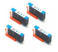 EGRMZ Cartucho de Tinta Compatible con 4pcs 920xl para OfficeJet 6000 6500 6500A 7000 7500 750A Las impresoras Trabajan con 920 Cartuchos de Color con Chip(4pcs-Cyan)