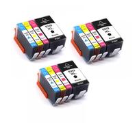 EGRMZ Cartucho de Tinta Compatible con 4pcs 920xl para OfficeJet 6000 6500 6500A 7000 7500 750A Las impresoras Trabajan con 920 Cartuchos de Color con Chip(920XL-3set)