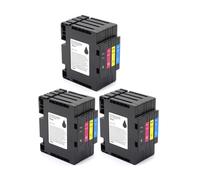 EGRMZ Cartucho de Tinta SG400 SG800 Compatible con Virtuoso Printer SG400 SG800 para la impresión de inyección de Tinta de sublimación de Color(3SET)