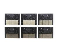 EGRMZ Chip Compatible para 727 Cartucho de Tinta de 300 ml de actualización de actualización con DesignJet T920 T930 T1500 T1530 T2500 T2530 Impresoras(One Set 6 Colors)
