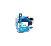 EGRMZ El Cartucho de Tinta LC422 Compatible Funciona con LC422 LC422XL MFC-J5340DW MFC-J5345DW MFC-J5740DW MFC-J6540DW MFC-J6940DW Printers(1pcs LC422XL C)