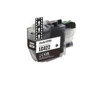 EGRMZ El Cartucho de Tinta LC422 Compatible Funciona con LC422 LC422XL MFC-J5340DW MFC-J5345DW MFC-J5740DW MFC-J6540DW MFC-J6940DW Printers(1pcs LC422BK)