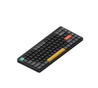 EGRMZ Nuphy AIR75 V2 Teclado mecánico inalámbrico 75 por ciento Interruptores de Perfil bajo Bluetooth 24G Conectividad RGB Packlight Compatible con 75 teclados de la Serie(Black)