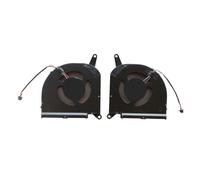 EGRMZ Ventilador de refrigeración para portátil PLB07010S12HH DC12V 0.50A 4Pin Compatible con la Serie Aorus 15G 15P 17G XC XB RX7G(CPU GPU Fan)