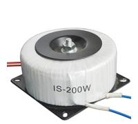 EGTDSFGJA Transformador de Aislamiento de 220V a 220V a 220V 1 a 1 Transformador de Anillo de Seguridad monofásico de Baja frecuencia Ganado Personalizado 100w 200w 300 (Size : 200W)