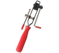 EGUIAS Abrazaderas de Fuelle Junta homocinética pequeñas y Grandes, alicates engarce unión Ajustable, Goma Acero para Orejas, guía Medio Eje Botas CV Juego De Botas CV De Silicona(Type 2)