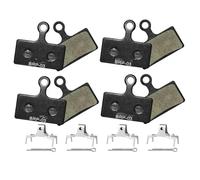 EGUIAS Ajuste para G01S G03C G02A Pastilla de Freno de Disco de Bicicleta Apto para BR-M9000 M9020 M8000 M666 Freno hidráulico Apto para Shimano(Resin 4Pairs)