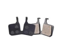 EGUIAS Apto para Magura MT5 MT7 Disco de Aceite de 4 pistones Freno de Bicicleta de montaña Pastillas de Freno de Disco hidráulico de Metal de Resina(1 Pair Black Resin)