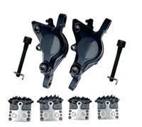 EGUIAS BR M7100 BR-M7100 Pinza de Freno de Disco MTB 2 pistones con Pastillas de Freno Resina G05S J05A Metal J04C Freno de Tambor para Bicicleta Kit de Freno de Rod(BR J04C-Plug a Pair)