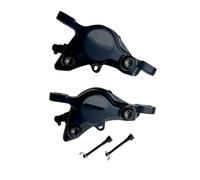 EGUIAS BR M7100 BR-M7100 Pinza de Freno de Disco MTB 2 pistones con Pastillas de Freno Resina G05S J05A Metal J04C Freno de Tambor para Bicicleta Kit de Freno de Rod(2 PCS BR with Plug)